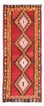 Runner Kelim Rug - Old - 390 x 150 cm - red