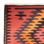 Runner Kelim Rug - Old - 400 x 140 cm - light red