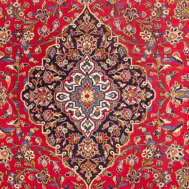 Perser Rug - Keshan - 346 x 243 cm - red