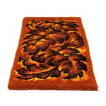 Wool Rug - 139 x 70 cm - brown