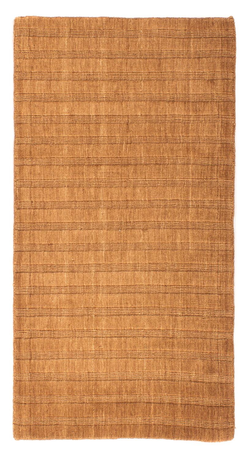 Gabbeh Rug - Loribaft Softy - 142 x 75 cm - brown