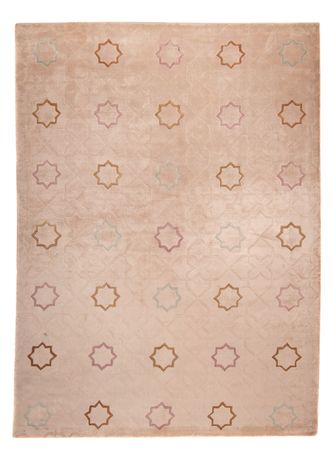 Gabbeh Rug - Loribaft Softy - 238 x 170 cm - light brown