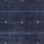 Gabbeh Rug - Loribaft Softy - 240 x 174 cm - dark blue