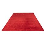 Gabbeh Rug - Loribaft Softy - 241 x 178 cm - dark red