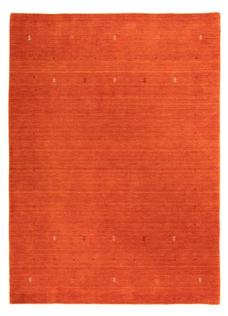 Gabbeh Rug - Loribaft Softy - 243 x 171 cm - dark red