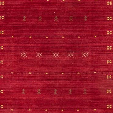 Gabbeh Rug - Loribaft Softy - 240 x 170 cm - dark red