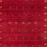 Gabbeh Rug - Loribaft Softy - 240 x 170 cm - dark red