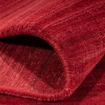 Gabbeh Rug - Loribaft Softy - 240 x 170 cm - dark red