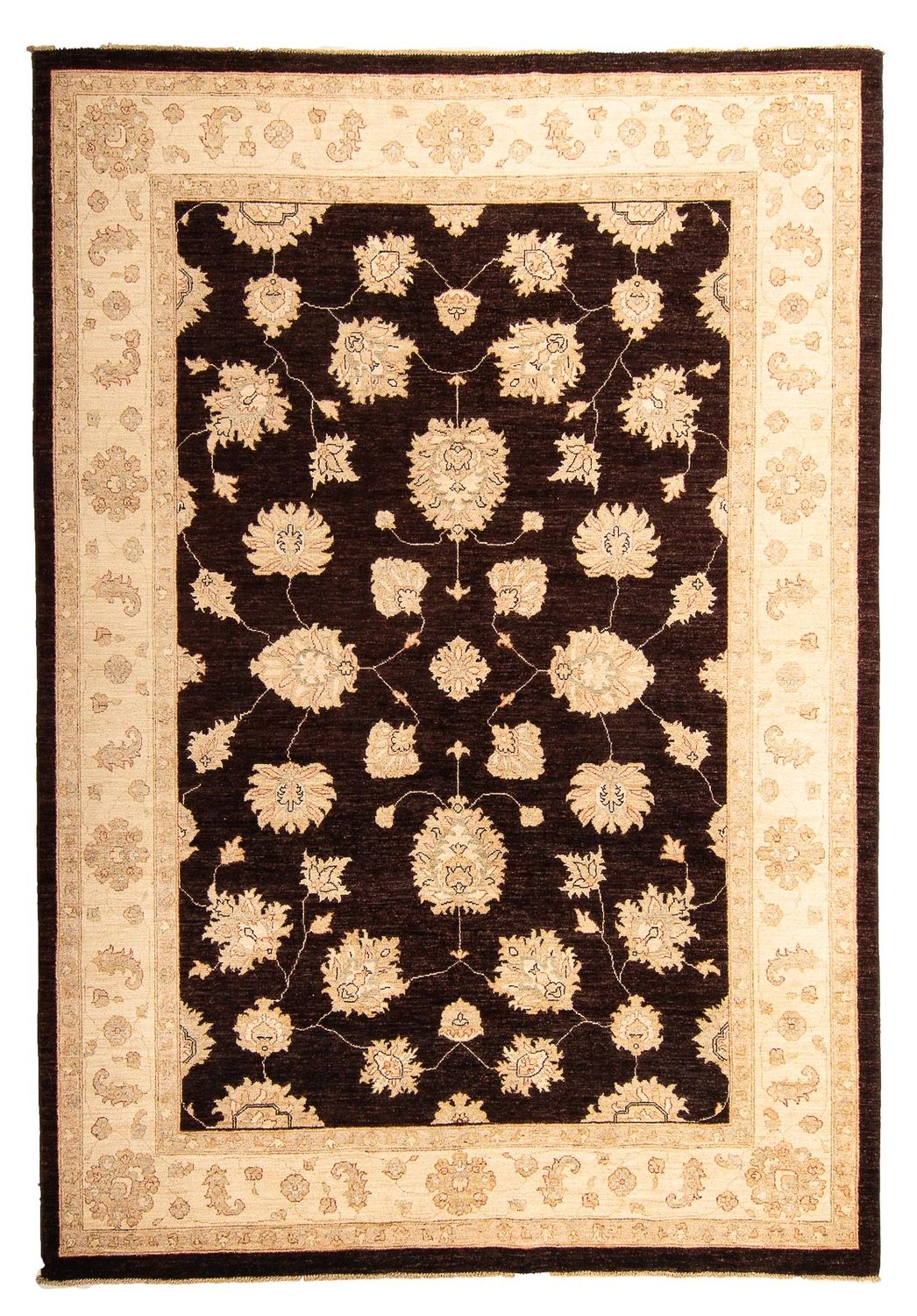 Ziegler Rug - 288 x 207 cm - dark brown