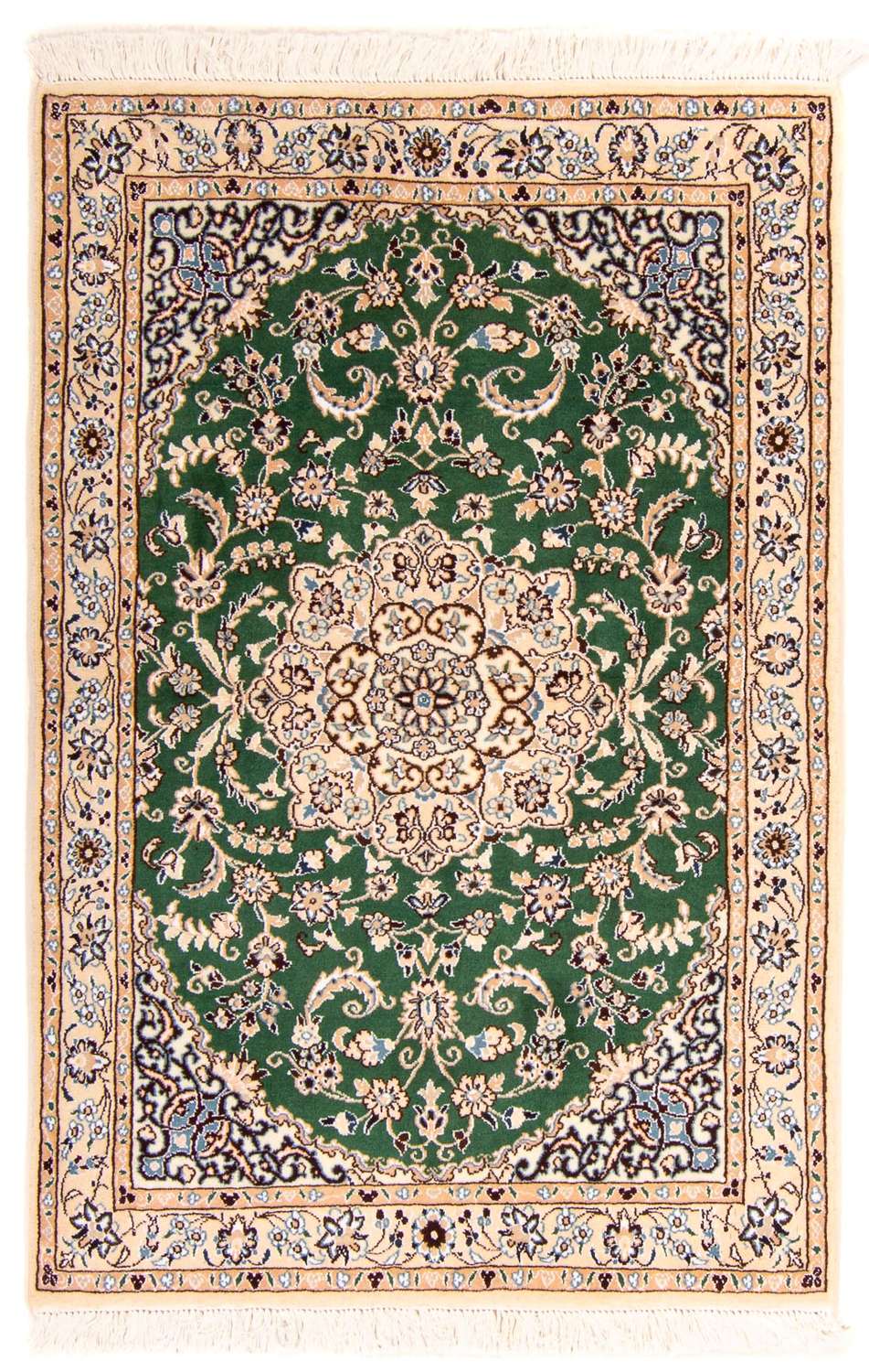 Perser Rug - Nain - Royal - 147 x 98 cm - green