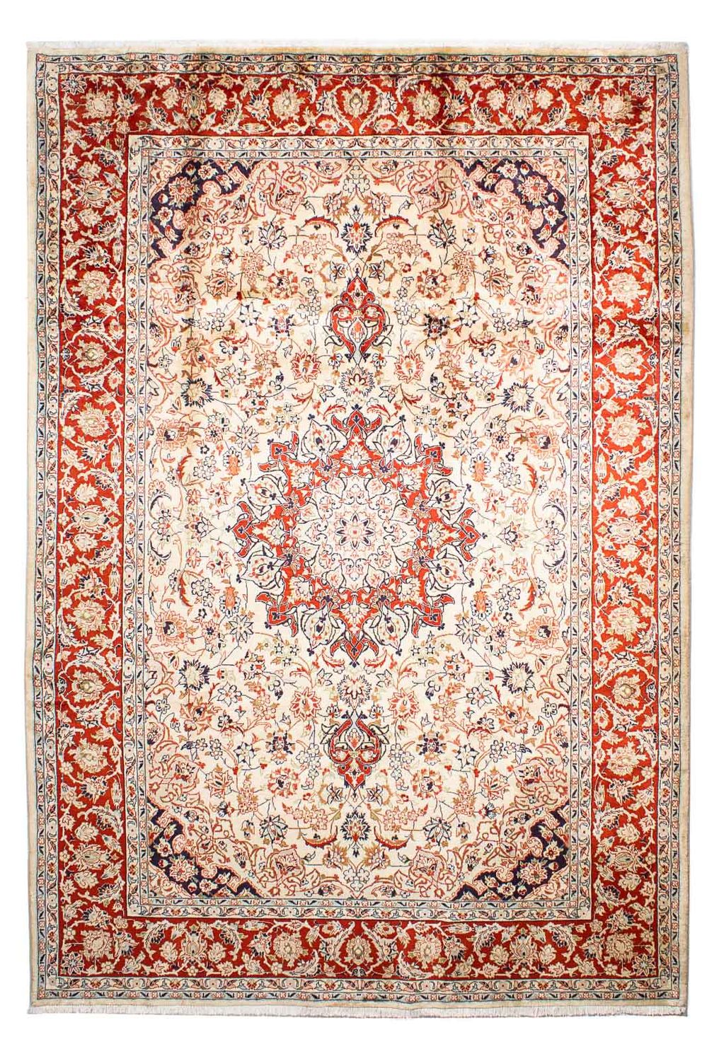 Perser Rug - Keshan - 305 x 207 cm - beige