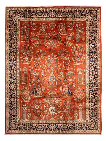 Perser Rug - Keshan - 276 x 215 cm - rust