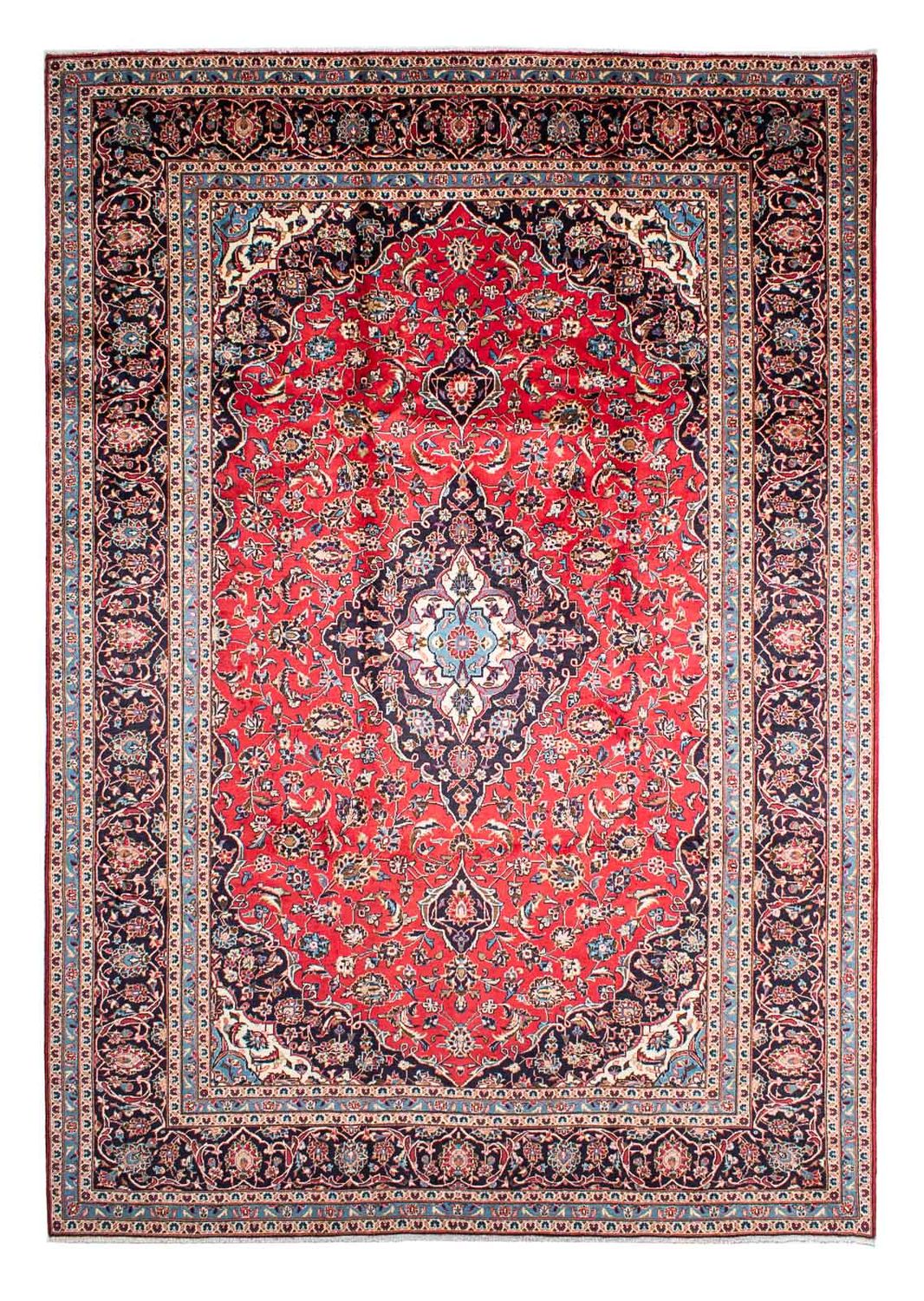 Perser Rug - Keshan - 348 x 246 cm - red