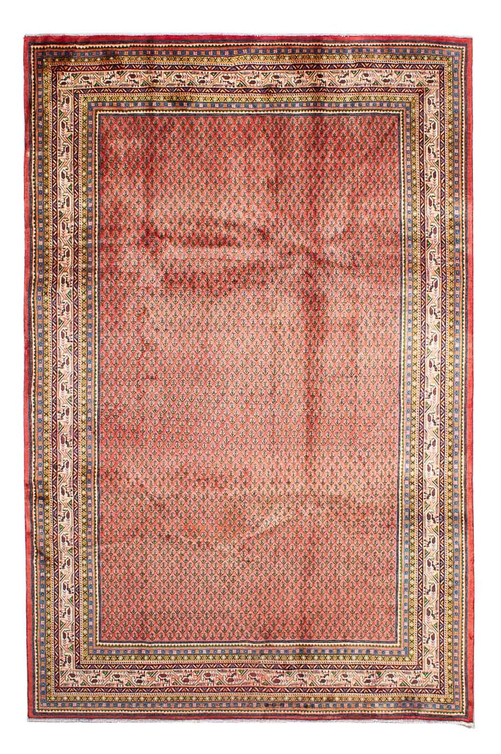 Perser Rug - Mir - 310 x 215 cm - dark red