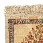 Silk Rug - Ghom Silk - Premium - 42 x 31 cm - beige