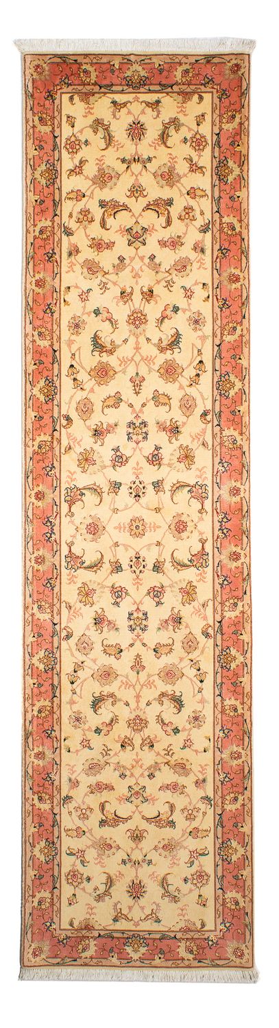 Runner Perser Rug - Tabriz - Royal - 290 x 74 cm - beige