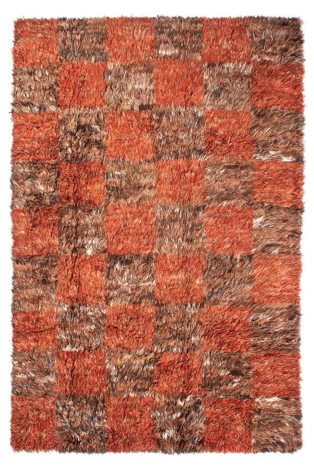 High-Pile Rug - 297 x 197 cm - multicolored