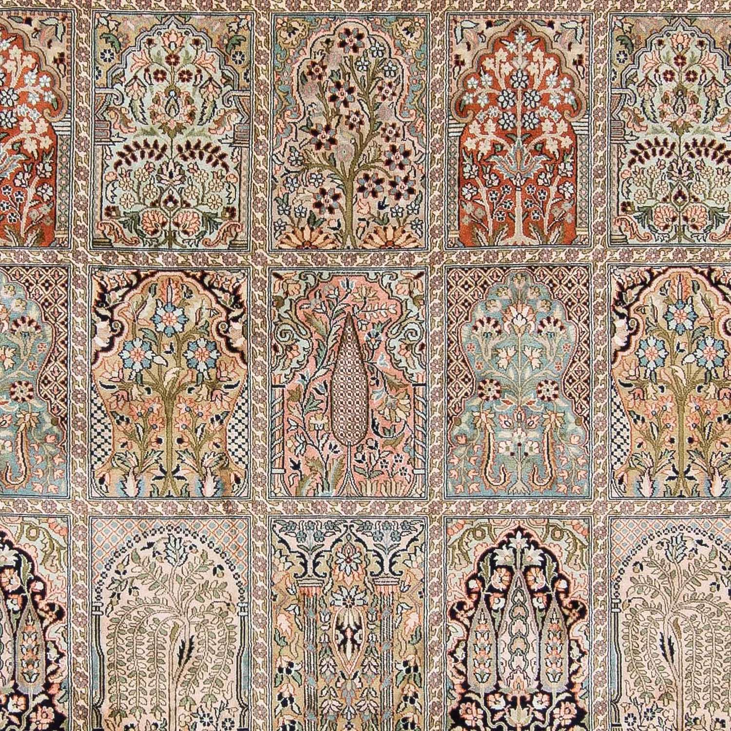 Silk Rug - Kashmir Silk - 336 x 251 cm - multicolored