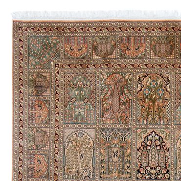 Silk Rug - Kashmir Silk - 336 x 251 cm - multicolored