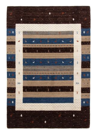 Gabbeh Rug - Loribaft Perser - 206 x 141 cm - brown