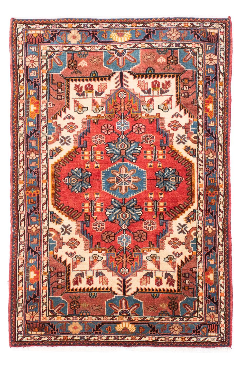 Perser Rug - Nomadic - 180 x 123 cm - light red