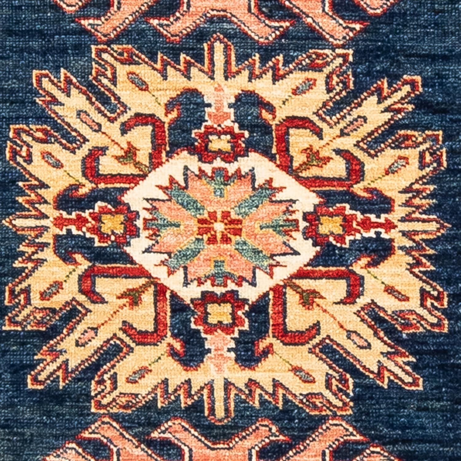 Runner Ziegler Rug - Kazak - 252 x 77 cm - dark blue