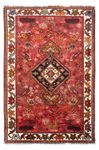 Perser Rug - Nomadic - 210 x 140 cm - dark red