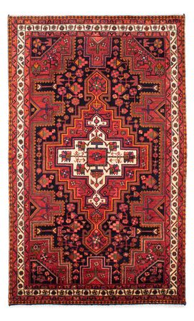 Perser Rug - Nomadic - 235 x 145 cm - dark red