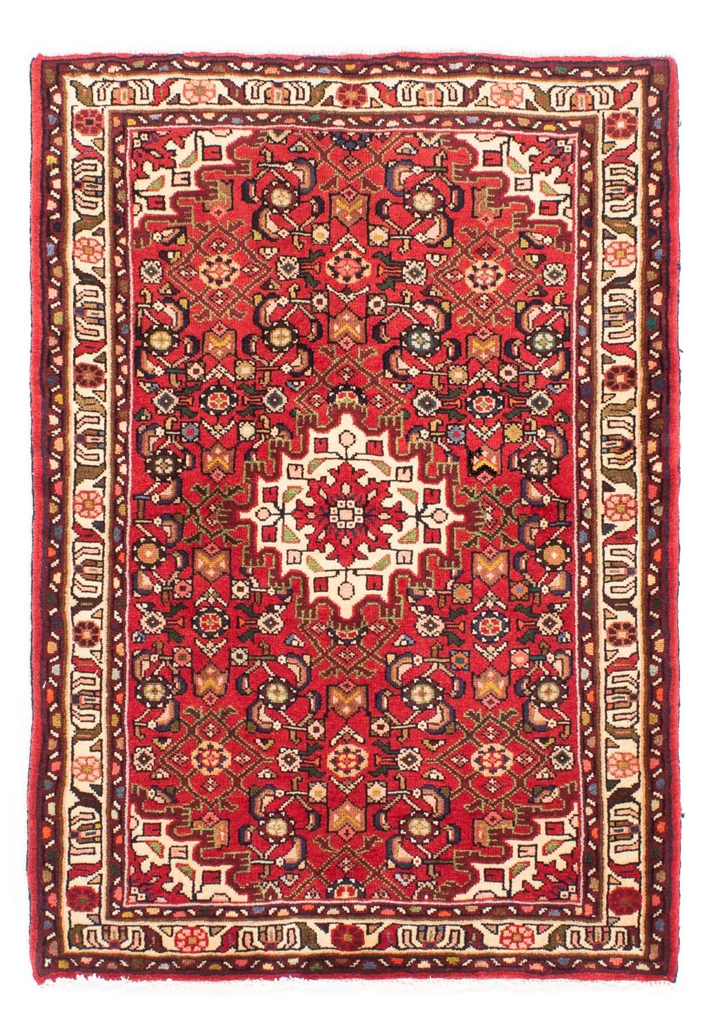 Perser Rug - Nomadic - 144 x 105 cm - red