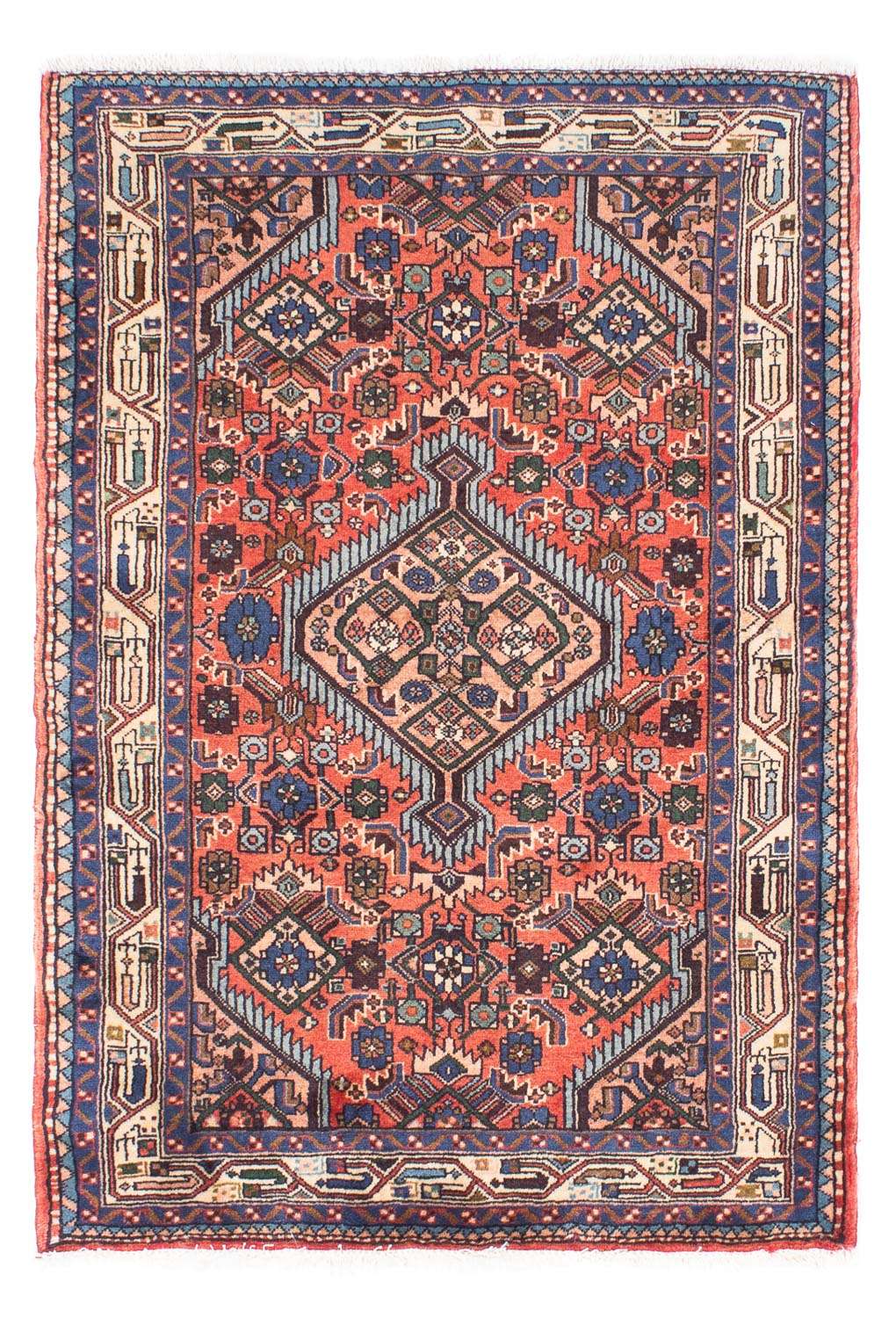 Perser Rug - Nomadic - 143 x 103 cm - red