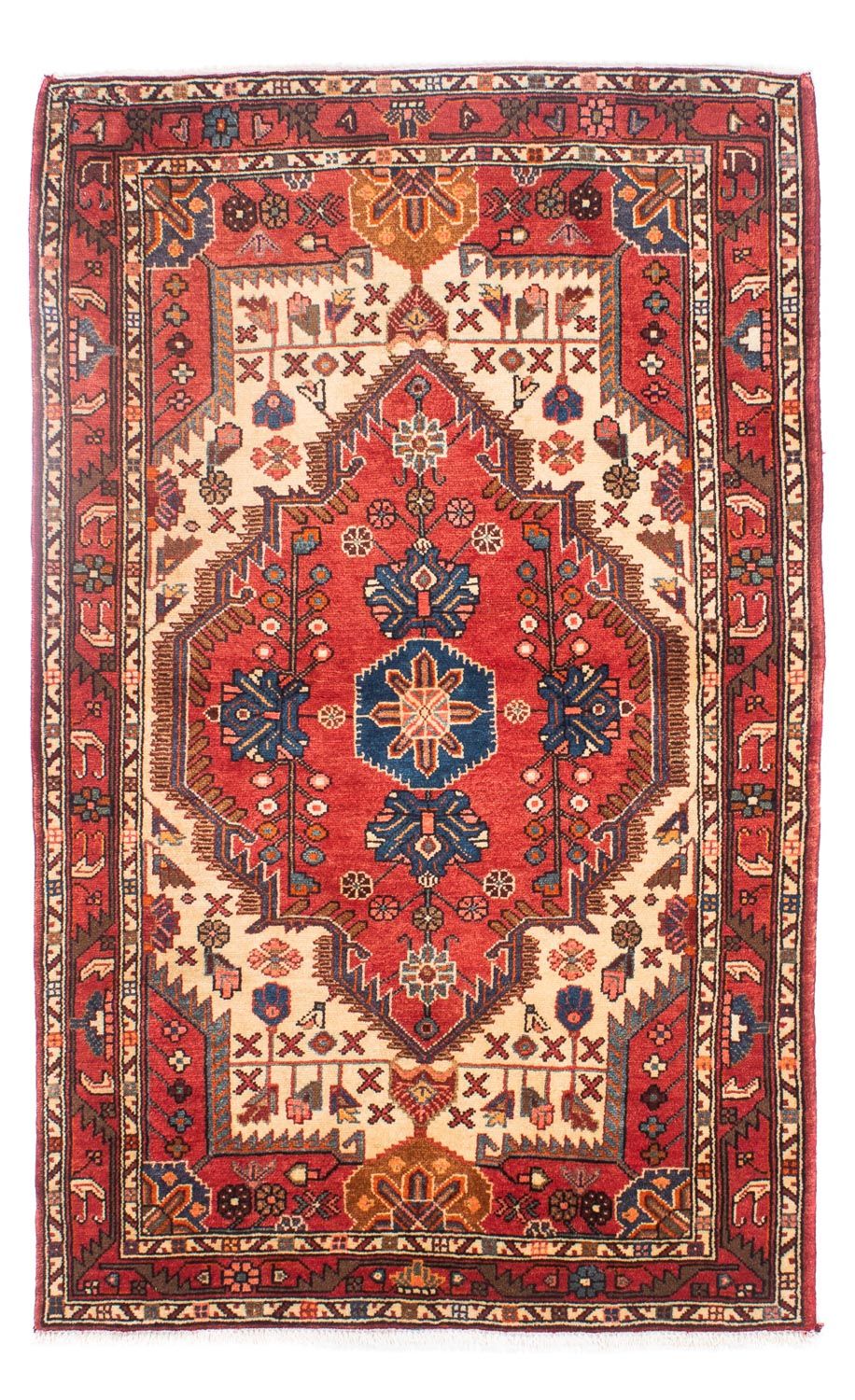 Perser Rug - Nomadic - 178 x 110 cm - dark red