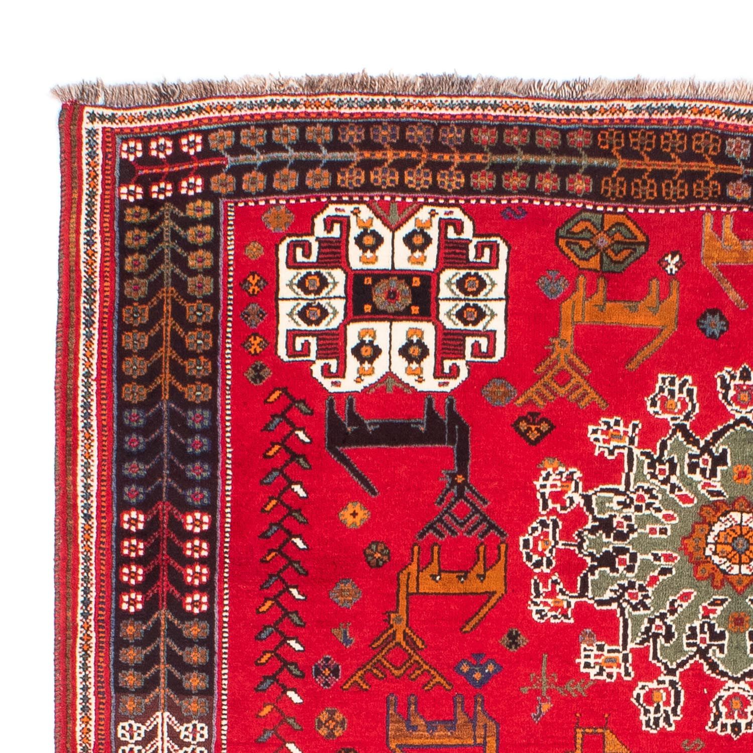 Perser Rug - Nomadic - 222 x 155 cm - dark red