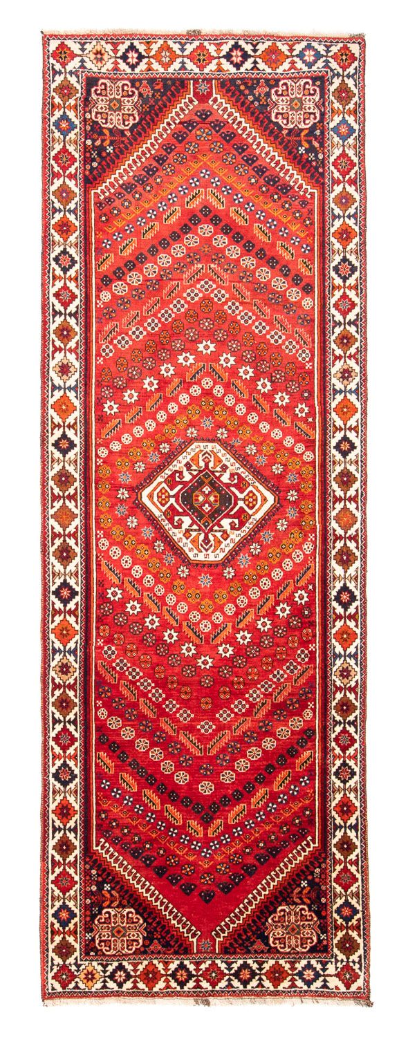 Runner Perser Rug - Nomadic - 301 x 104 cm - dark red