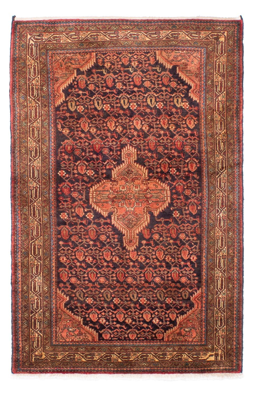 Perser Rug - Nomadic - 207 x 128 cm - brown