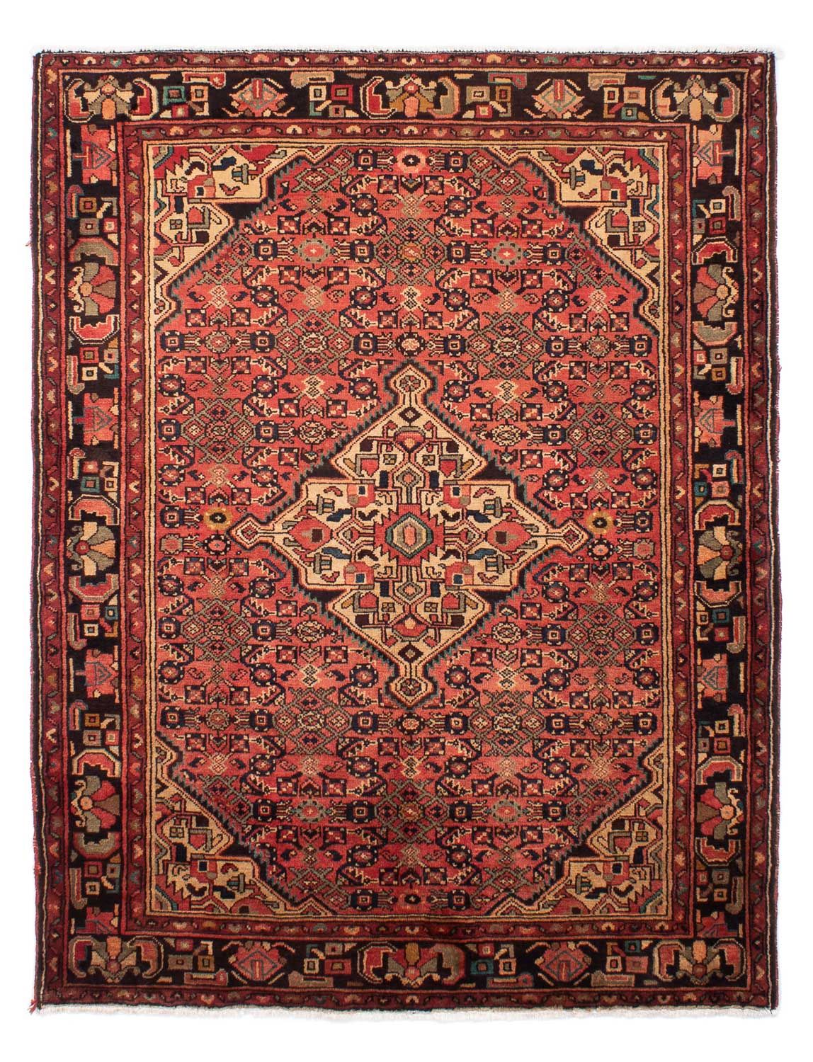 Perser Rug - Nomadic - 216 x 163 cm - light red