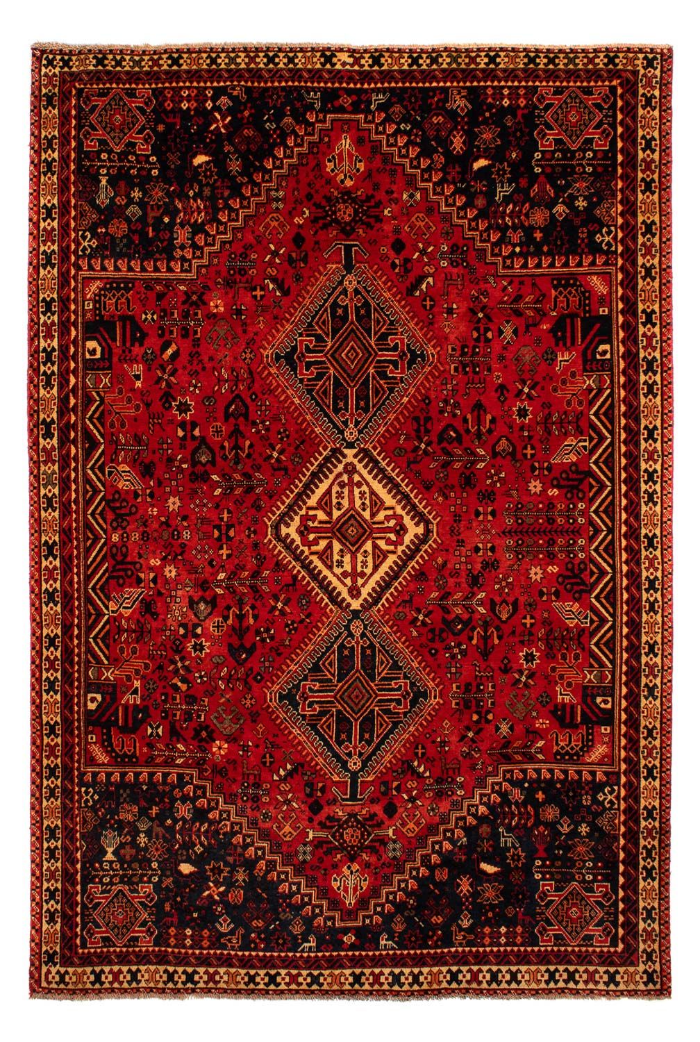 Perser Rug - Nomadic - 289 x 199 cm - dark red