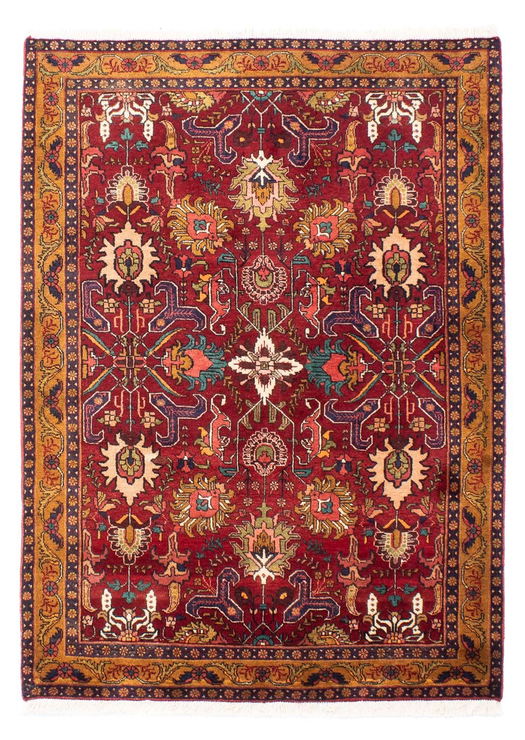 Perser Rug - Nomadic - 191 x 138 cm - dark red