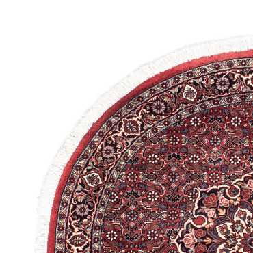 Perser Rug - Bidjar round  - 100 x 100 cm - dark red