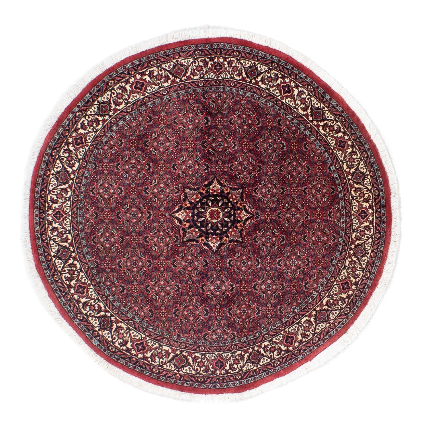 Perser Rug - Bidjar round  - 150 x 150 cm - dark red