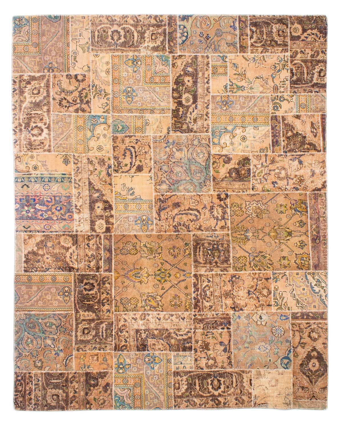 Patchwork Rug - 305 x 242 cm - multicolored