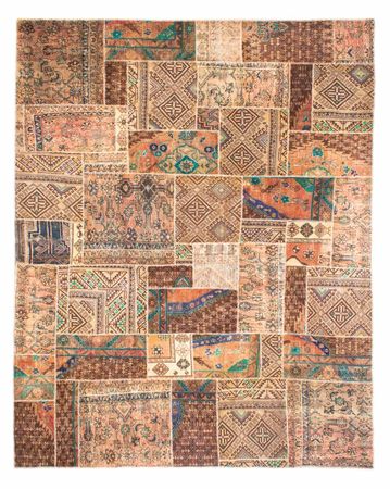 Patchwork Rug - 301 x 239 cm - multicolored