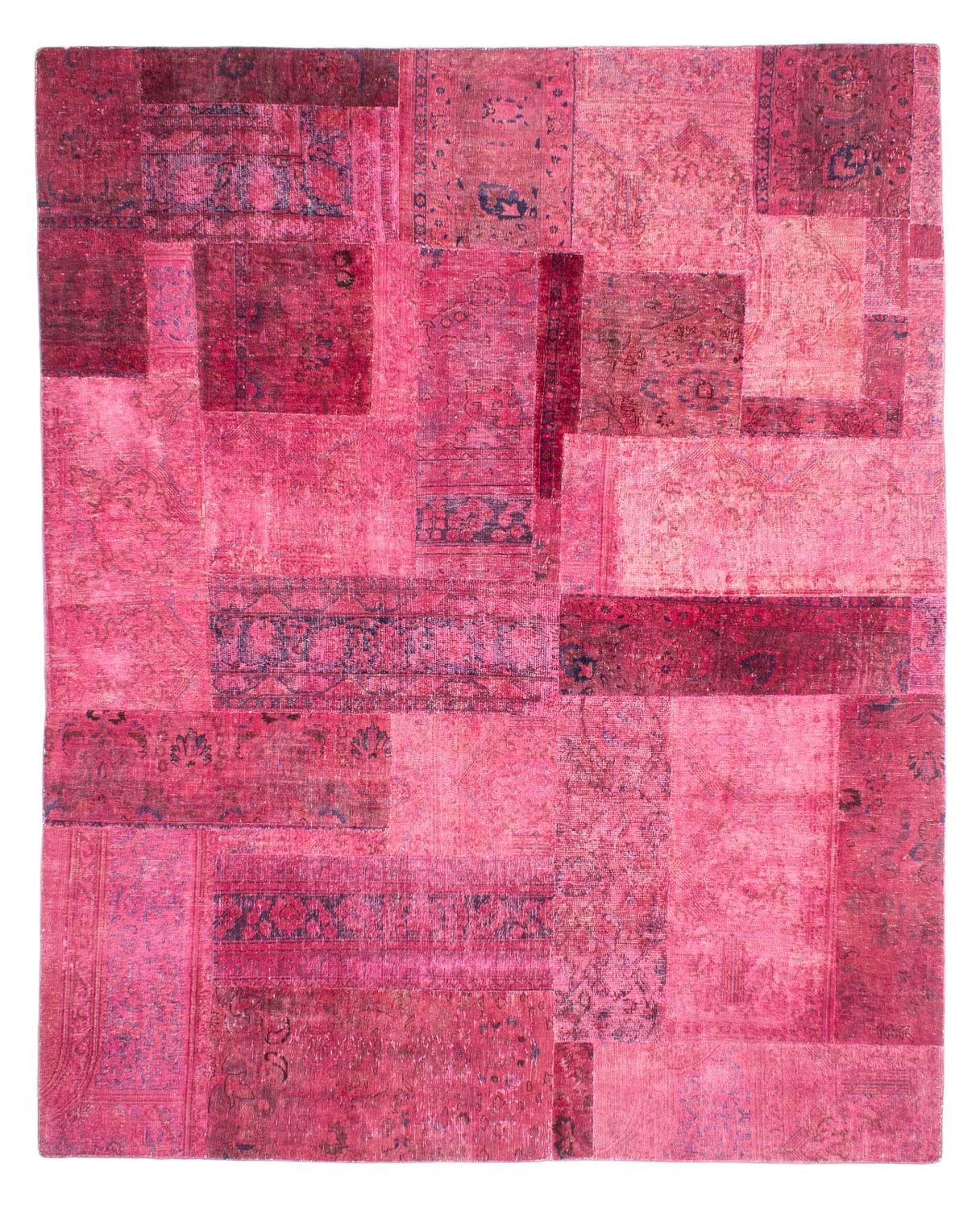 Patchwork Rug - 291 x 232 cm - multicolored