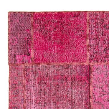 Patchwork Rug - 240 x 170 cm - multicolored