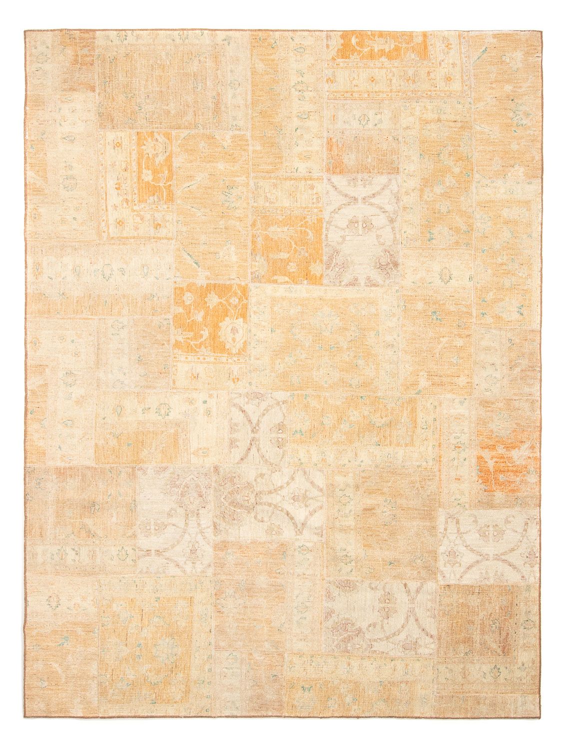 Patchwork Rug - 281 x 208 cm - multicolored