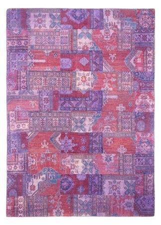 Patchwork Rug - 291 x 210 cm - multicolored