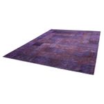 Patchwork Rug - 299 x 239 cm - purple