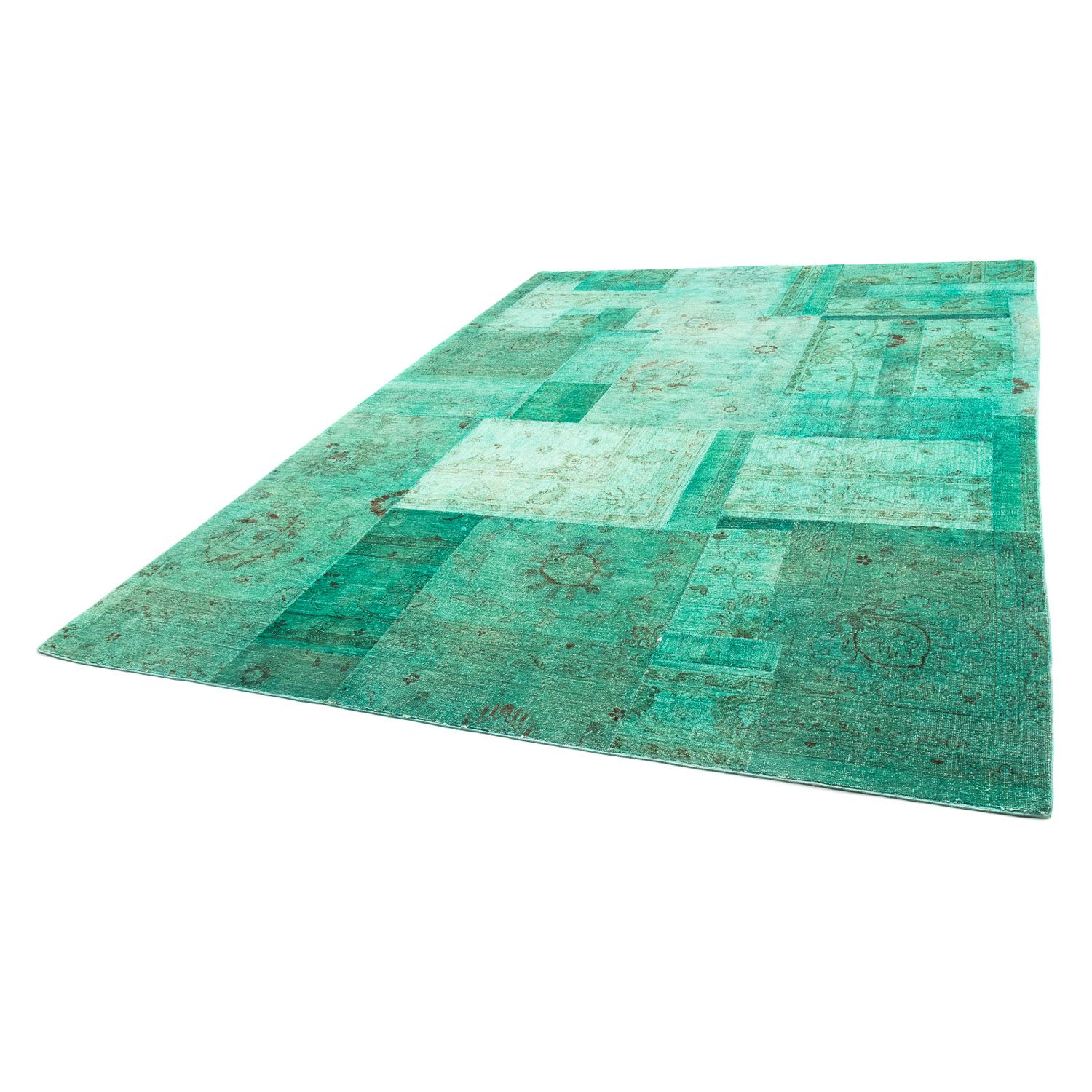 Patchwork Rug - 290 x 212 cm - multicolored