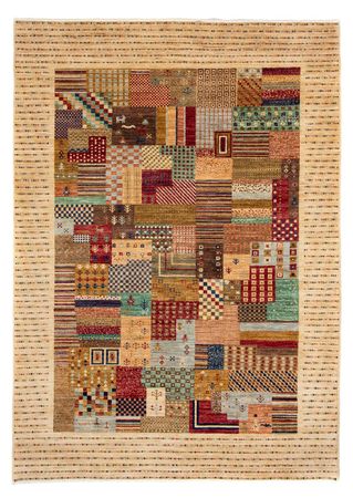 Gabbeh Rug - Loribaft Perser - 238 x 170 cm - light brown