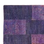 Patchwork Rug - 237 x 165 cm - multicolored