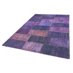 Patchwork Rug - 237 x 165 cm - multicolored